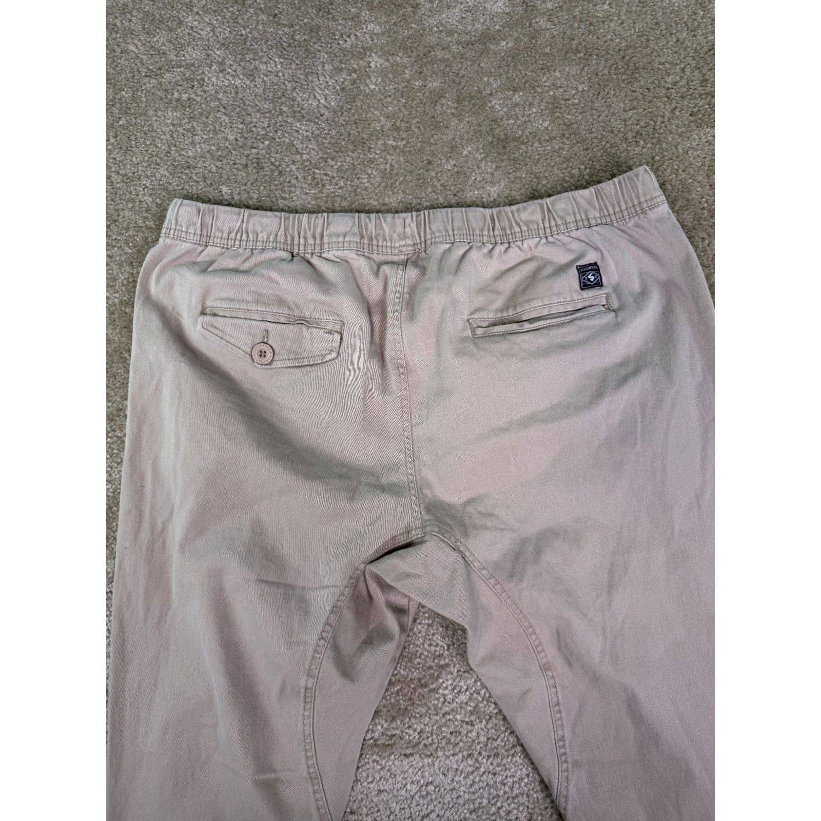 Southpole Southpole Jogger Pants Mens 2XL Tan Khaki Flex The Movement Drawstring D883 Size US 39 - 4 Thumbnail