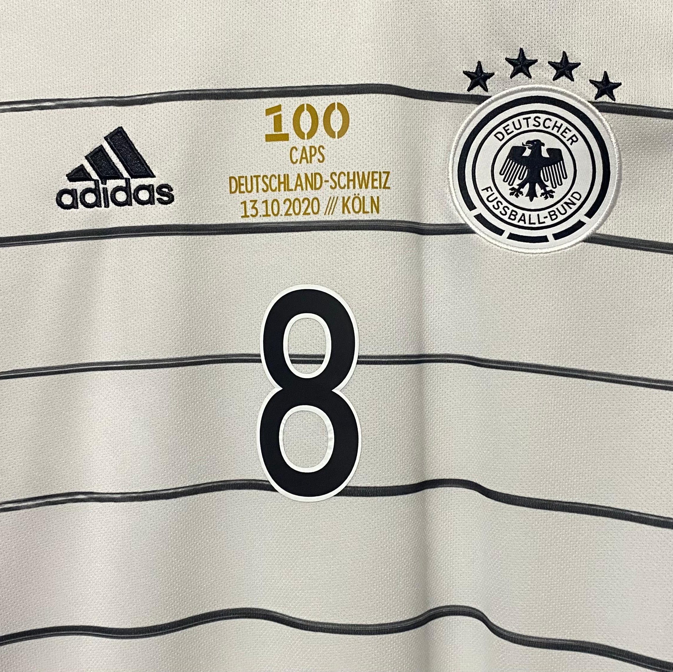 Adidas Germany 2020-2021 Home Jersey Toni Kroos Size US M / EU 48-50 / 2 - 3 Thumbnail