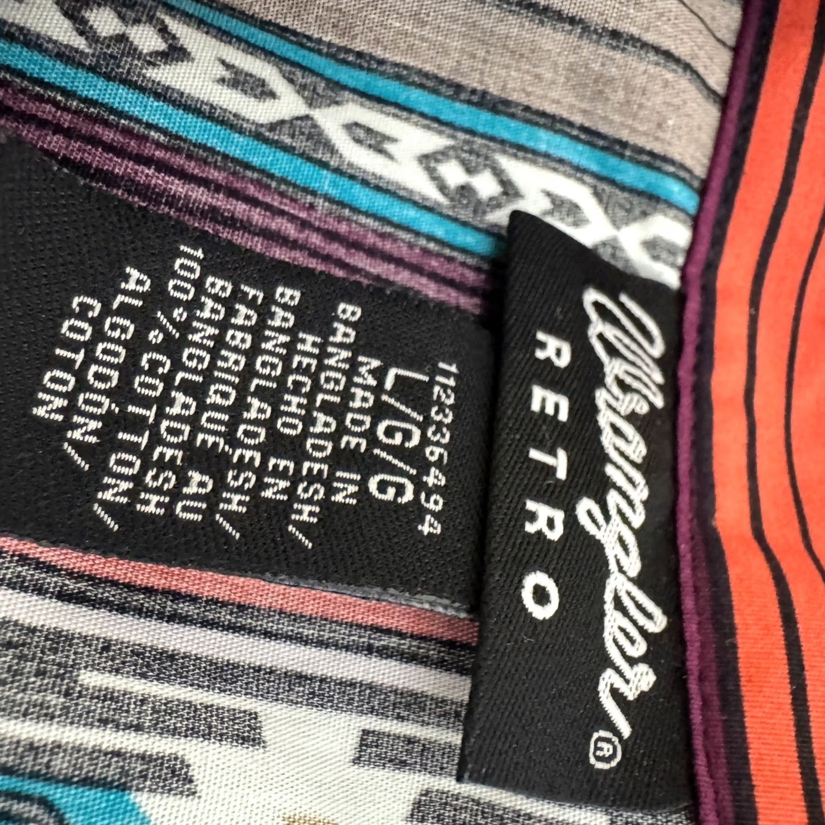 Wrangler Wrangler Dress shirt Women's Large 100% Cotton Multicolor Patterned Native Button Up Retro Size L / US 10 / IT 46 - 4 Thumbnail