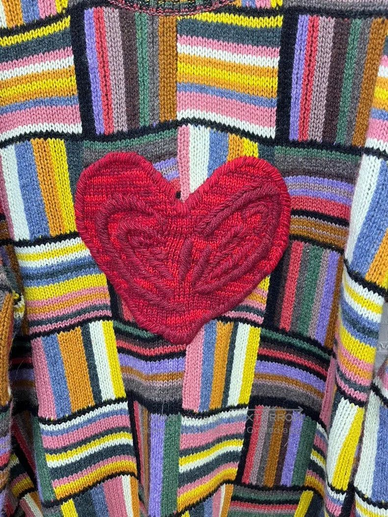 Dior Dior Colourful love sweater Size S / US 4 / IT 40 - 2 Thumbnail