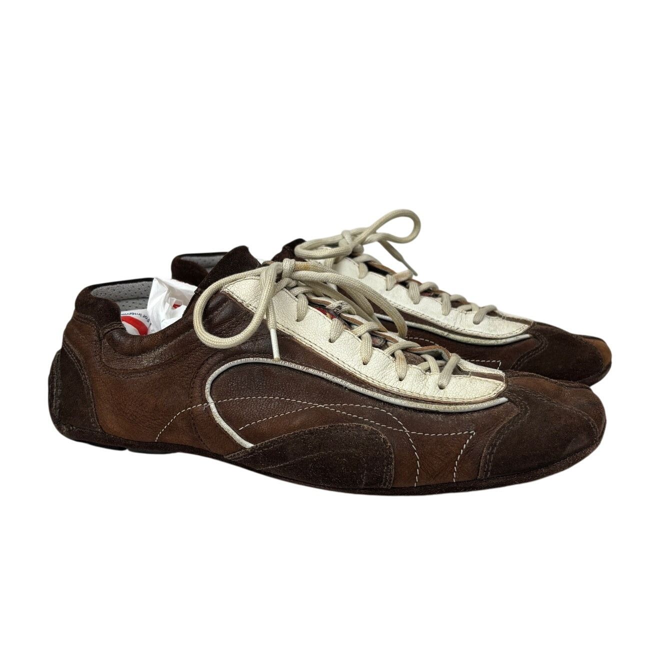 Prada × Vintage Vintage Prada Suede Leather Trainers