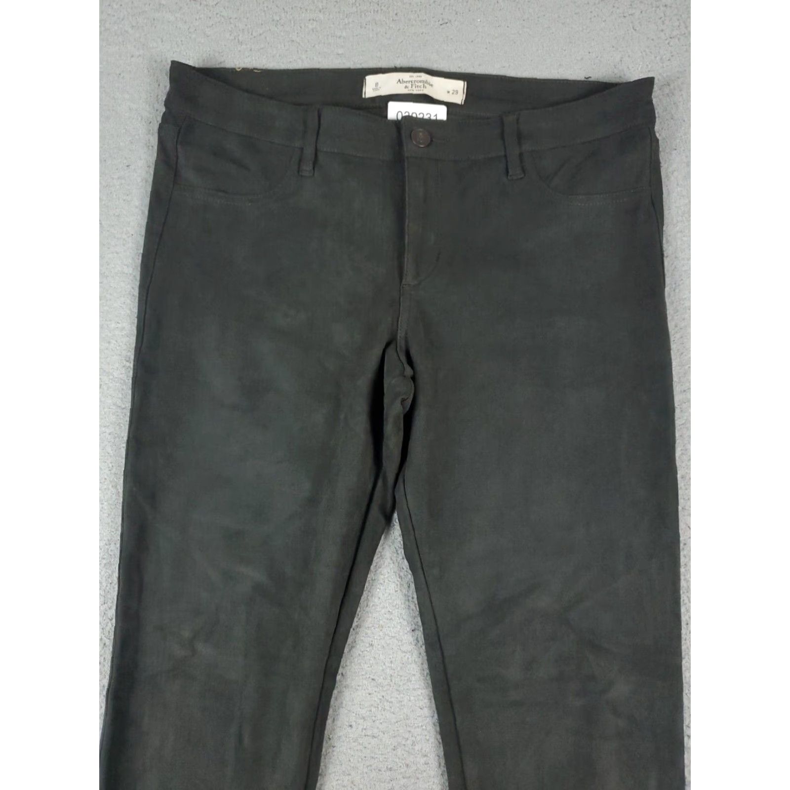 Abercrombie & Fitch Abercrombie & Fitch Jeans Womens Size 8 32x29 Gray Straight Pants with Zipper Size 30" / US 8 / IT 44 - 2 Thumbnail