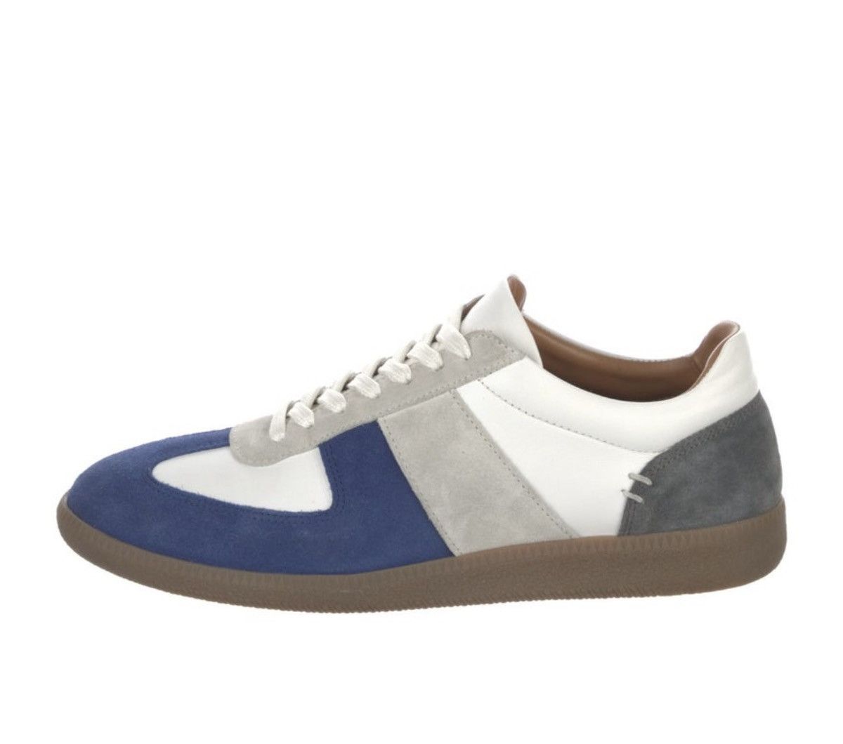 Mr P. Suede Color Block Pattern Sneakers Size US 7 / EU 40 - 11 Thumbnail