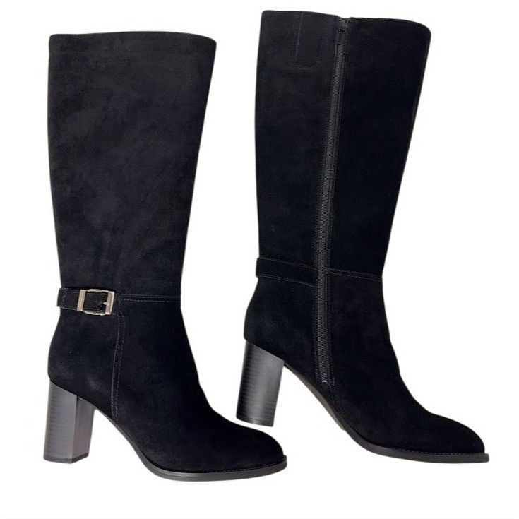 Other GIANI BERNINI / Lennoxxl /Black / Suede / Mid-Calf Boots / S Size US 8.5 / IT 38.5 - 6 Thumbnail