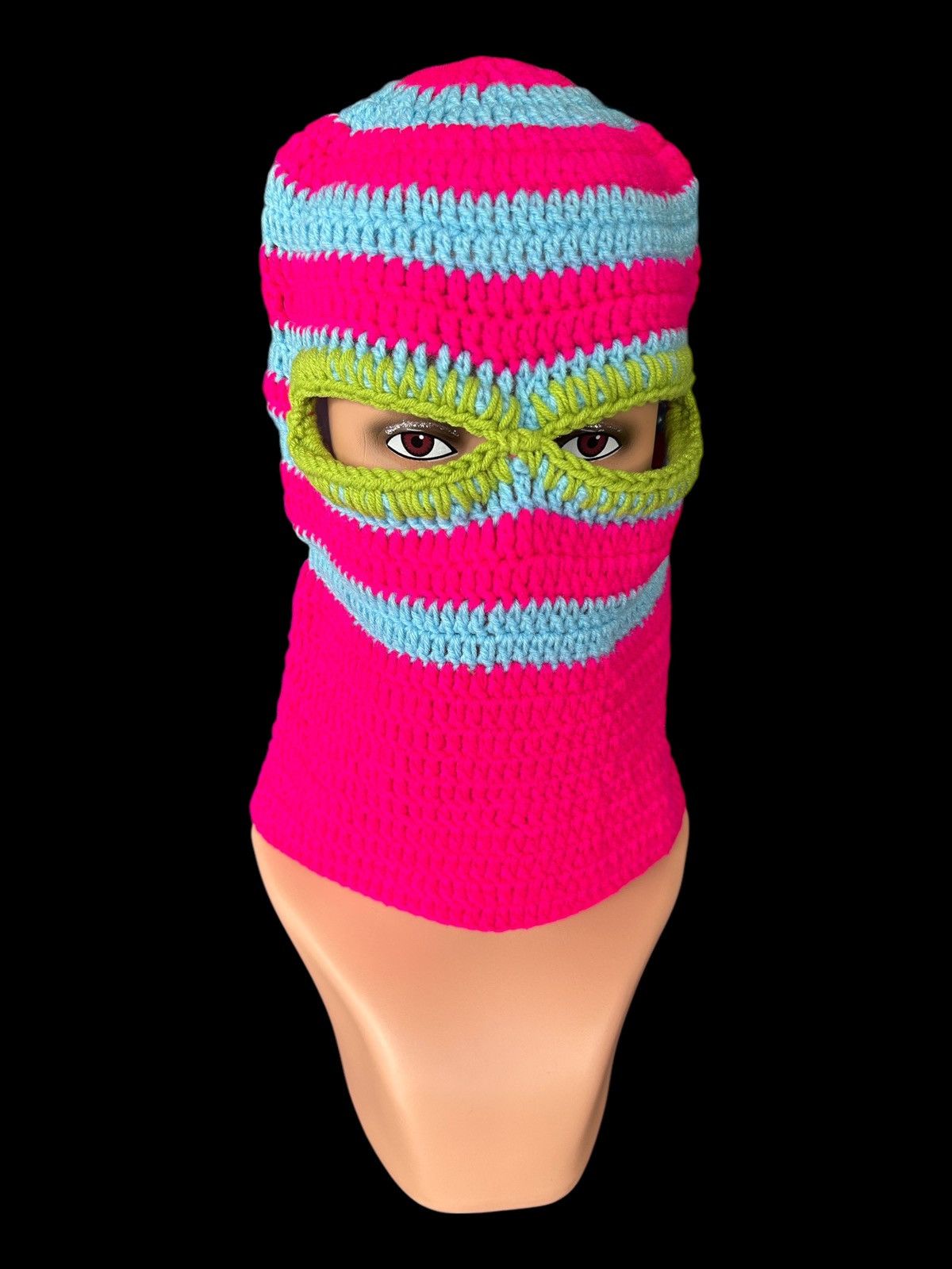 Kapital Balaclava Masked Crochet Knitted Handmade Rare Size ONE SIZE - 1 Thumbnail