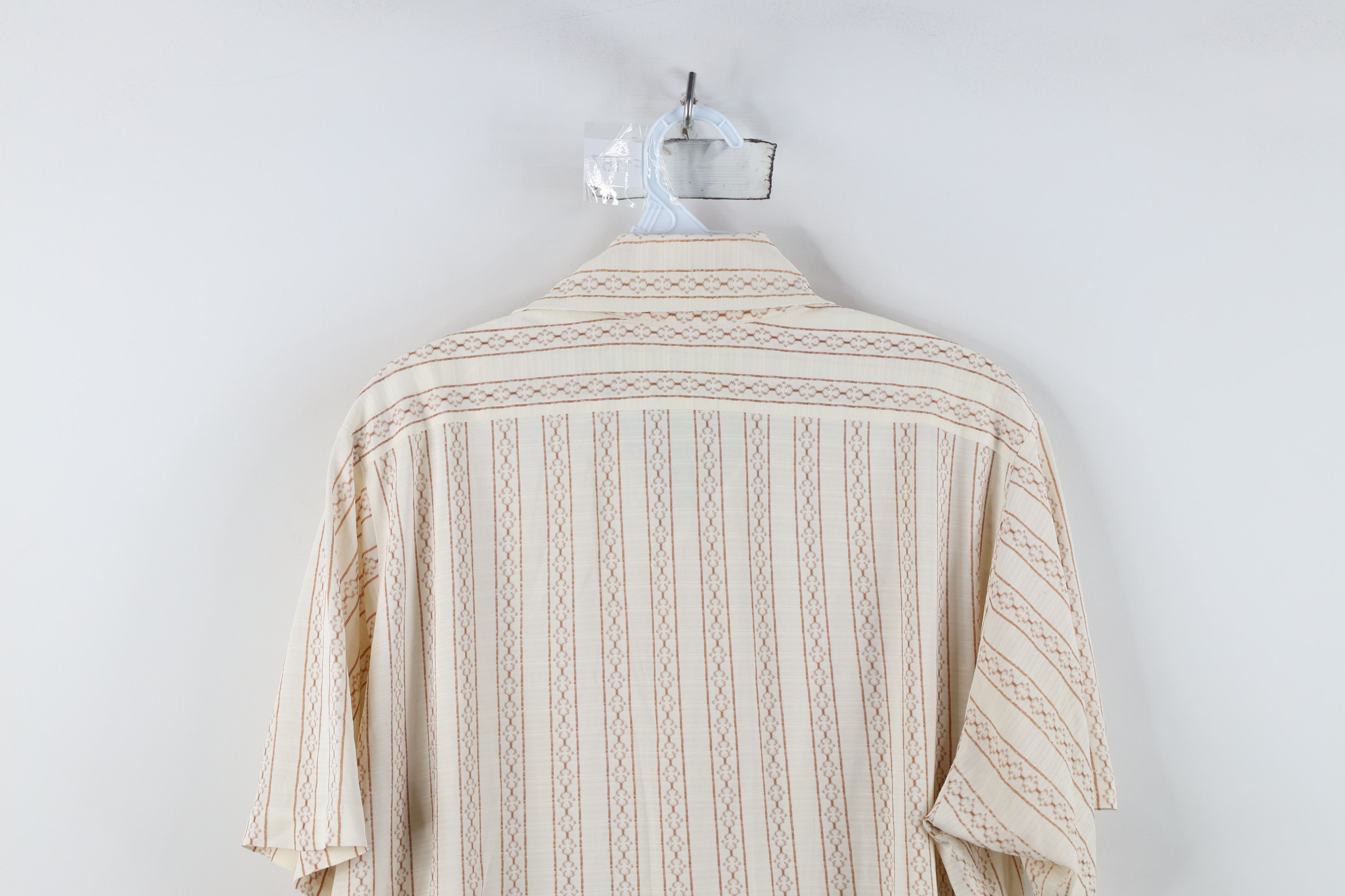 Vintage Vintage 60s Streetwear Knit Short Sleeve Button Shirt USA Size US M / EU 48-50 / 2 - 13 Thumbnail