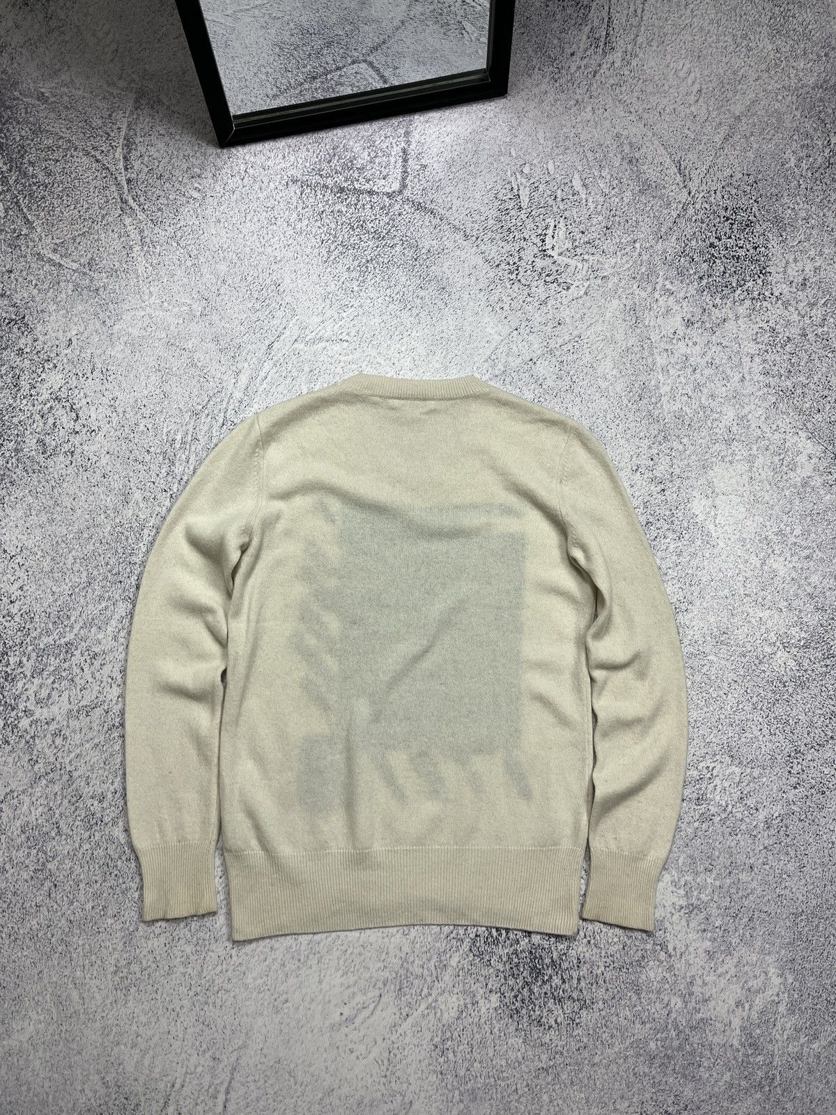 Burberry Burberry Brit Cashmere Big Logo Graphic Women's Sweater Size S / US 4 / IT 40 - 18 Thumbnail