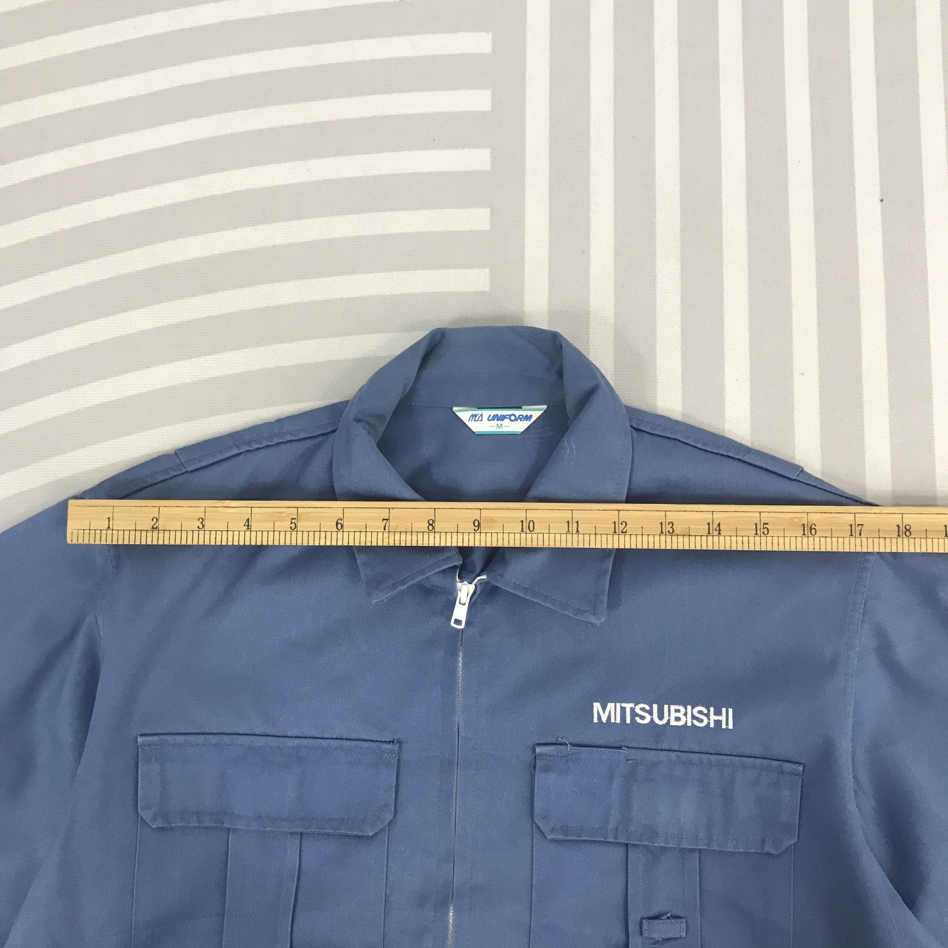 Japanese Brand × Vintage Vintage Mitsubishi Racing japan uniform Jacket Size US M / EU 48-50 / 2 - 5 Thumbnail
