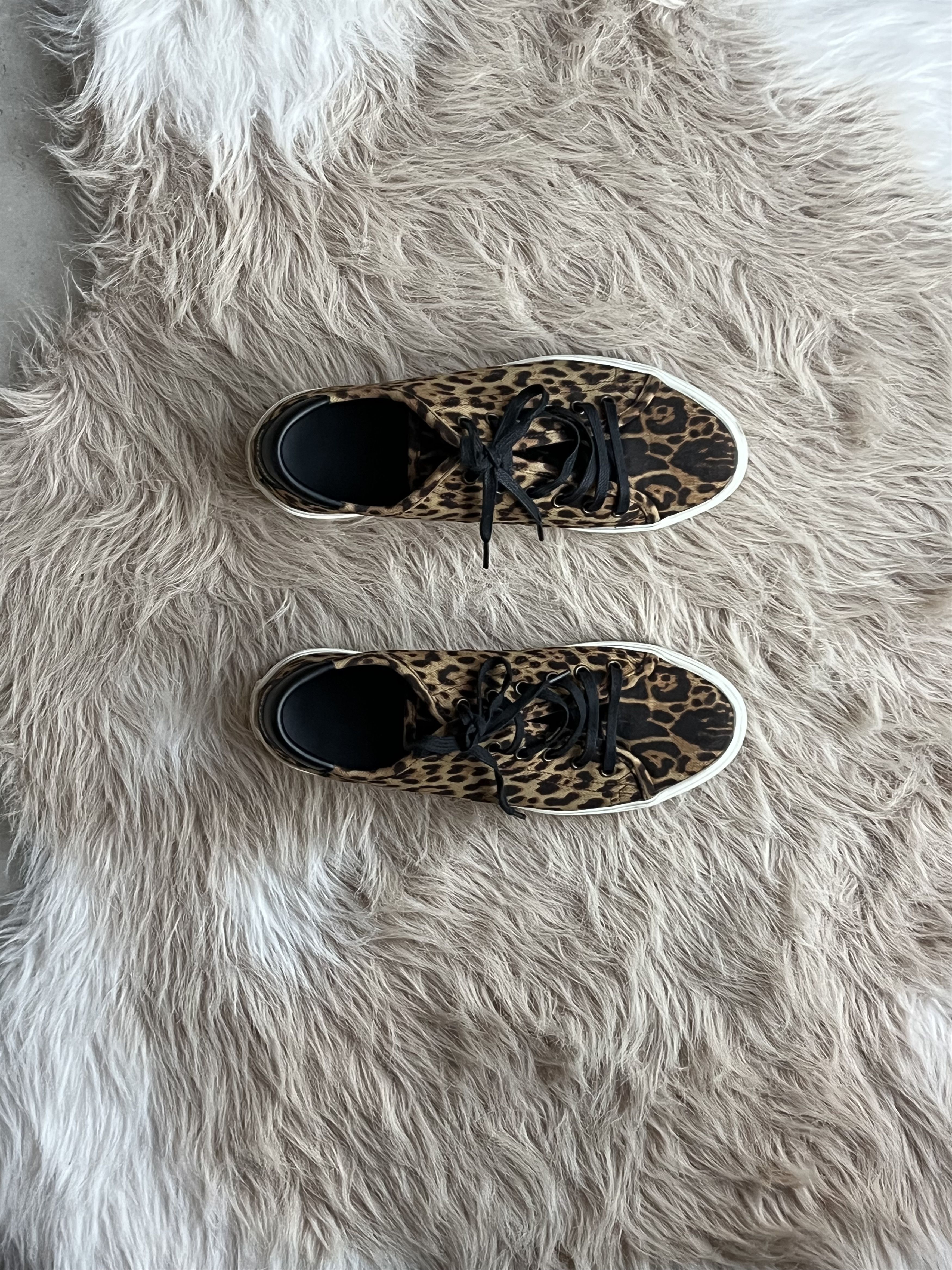Yves Saint Laurent Saint Laurent Malibu Leopard Low Sneakers 606446 - Size: 39 Size US 9 / IT 39 - 3 Thumbnail