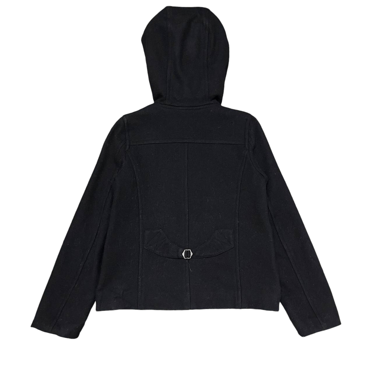 Issey Miyake Vintage Issey Miyake Sunao Kuwahara Wool Hooded Coat Size US S / EU 44-46 / 1 - 11 Thumbnail