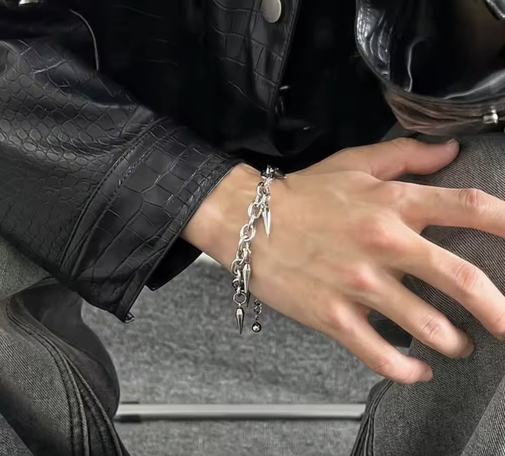 Jewelry Chain Cones Bracelet Size ONE SIZE - 3 Thumbnail