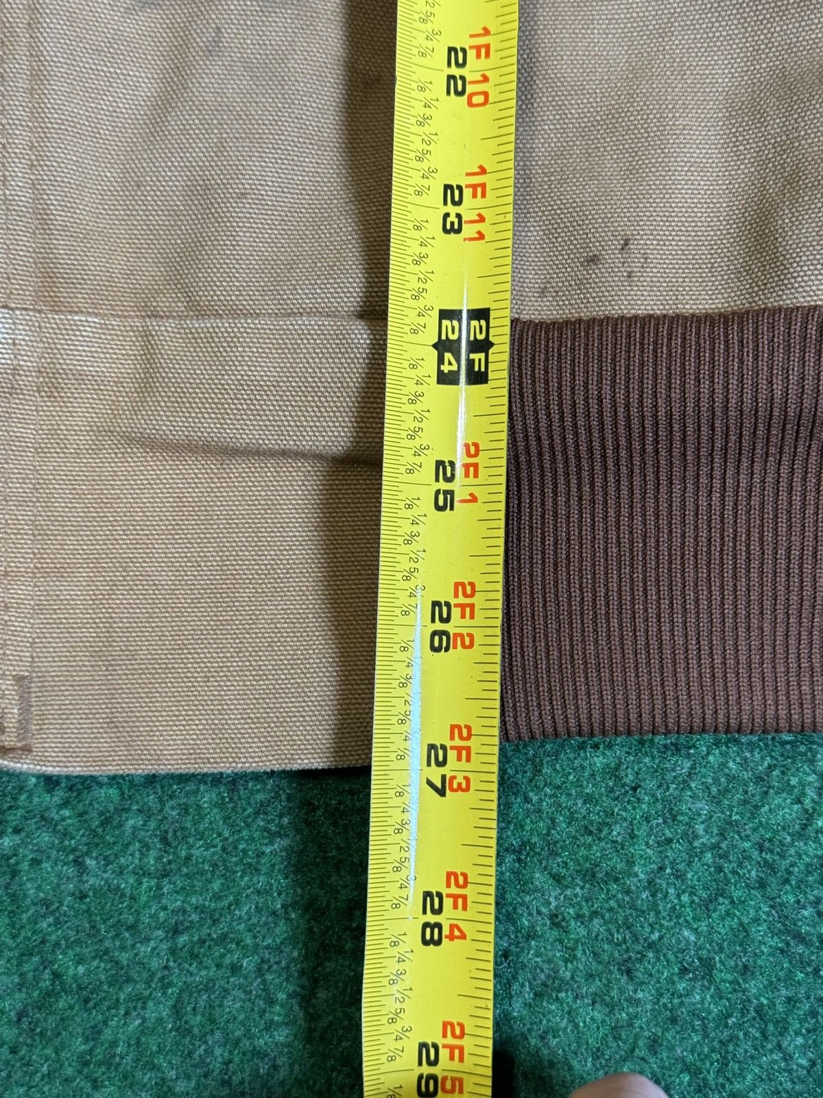 Carhartt × Vintage Vintage 90s Carhartt Work Quick Duck Beige Tan Jacket Size US XL / EU 56 / 4 - 5 Thumbnail