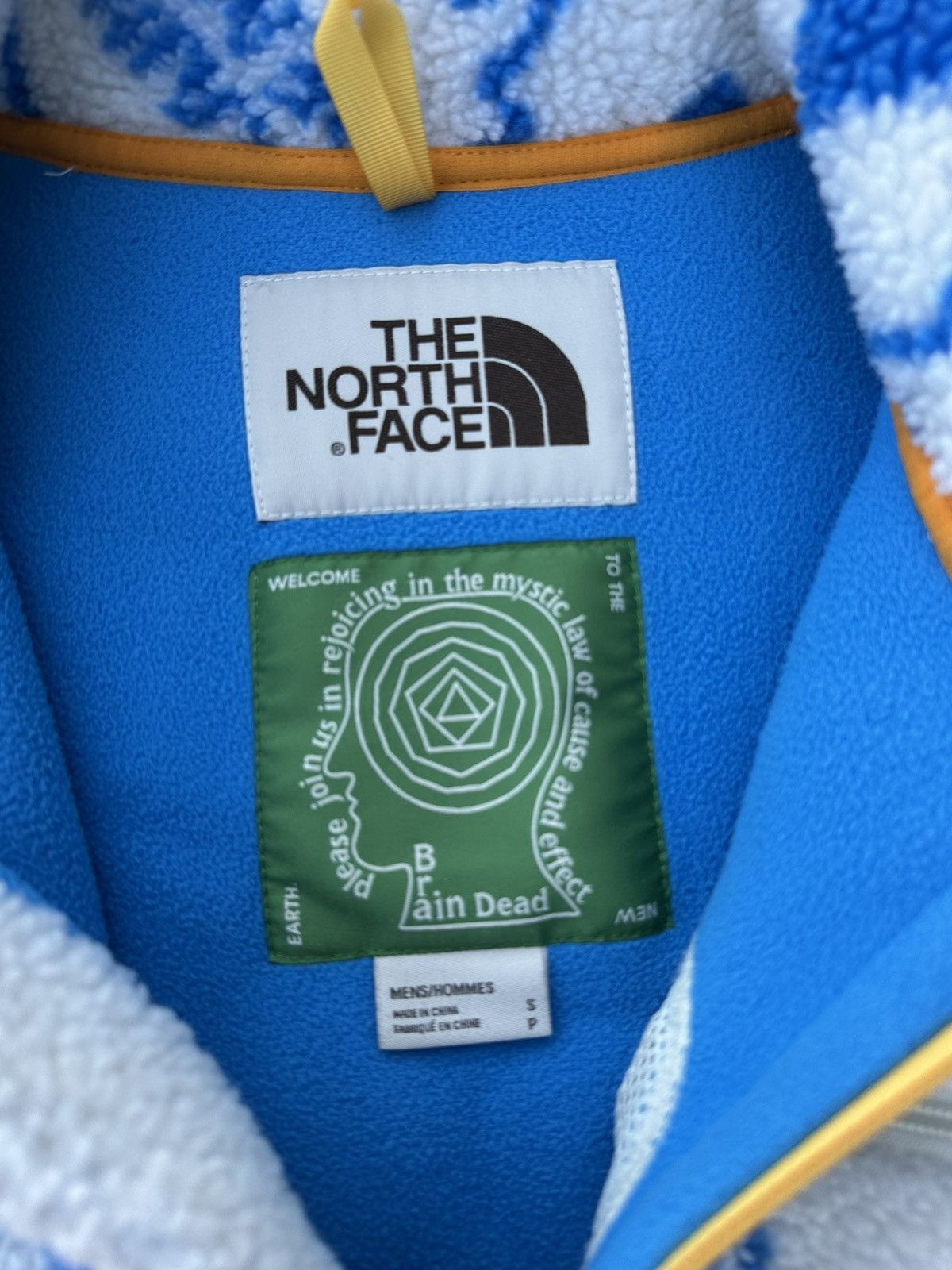 Brain Dead × The North Face Brain Dead TNF Deep Pile Fleece Size US S / EU 44-46 / 1 - 2 Thumbnail