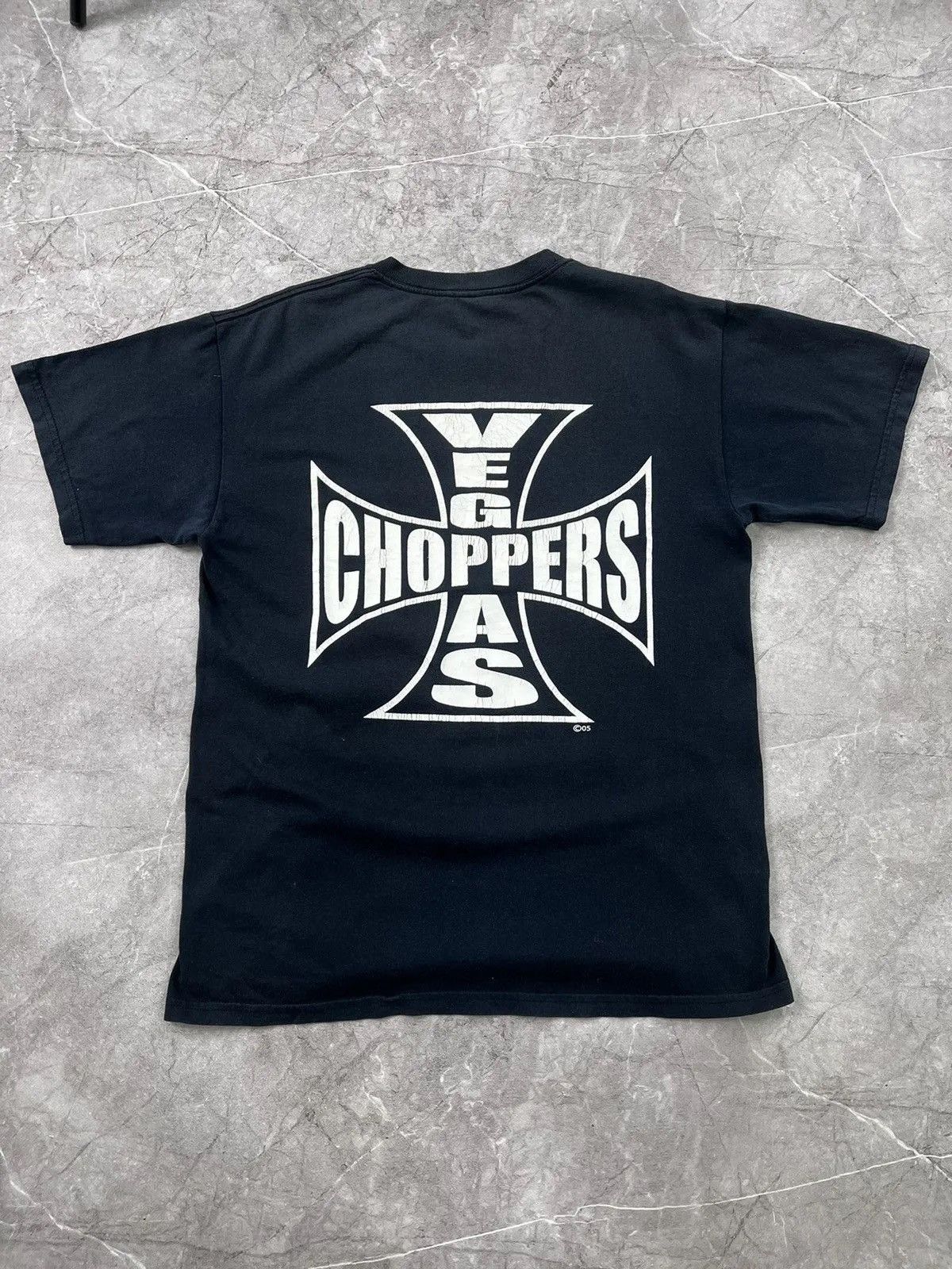 West Coast Choppers Vest coast vegas choppers vintage big logo t shirt Size US L / EU 52-54 / 3 - 1 Thumbnail
