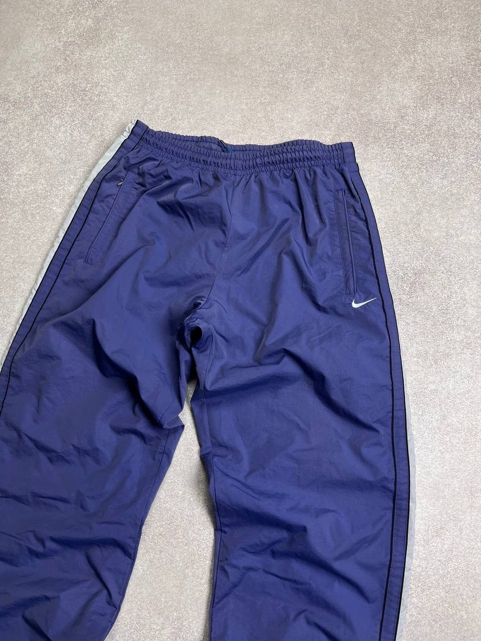 Nike × Vintage VINTAGE NIKE SWOOSH BAGGY CRAZY RETRO TRACKPANTS Y2K M Size US M / EU 48-50 / 2 - 9 Thumbnail