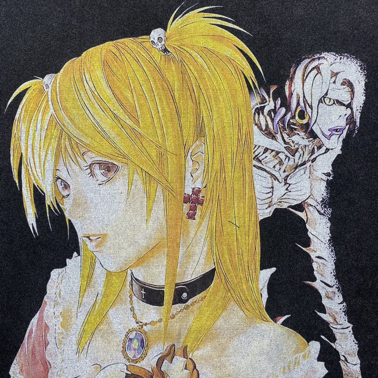 Cartoon Network × Japanese Brand × Vintage DEATH NOTE MISA AMANE & REM SHINIGAMI ANIME TEE Size US XL / EU 56 / 4 - 4 Thumbnail