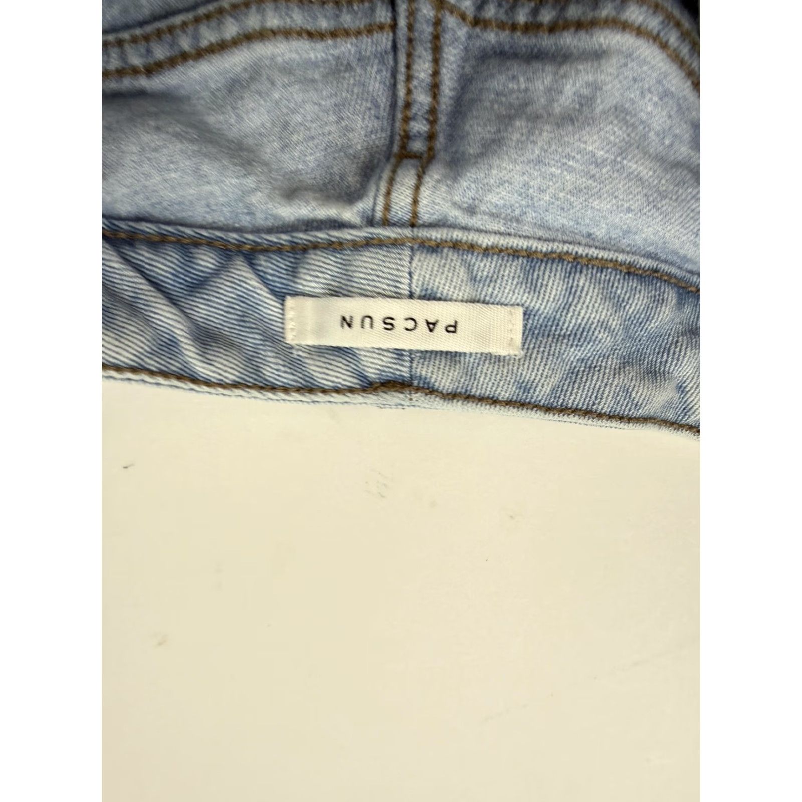 Pacsun PacSun Jeans Womens 22 Light Wash High Rise Mom Straight Denim Casual Pants 5-Pocket Womens Size 40" / US 18 - 2 Thumbnail