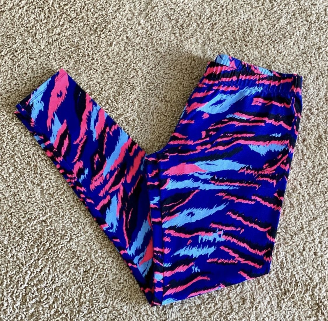 Other VIBRANT COLORFUL LEGGINGS ONE SIZE MEDIUM Size 26" / US 2 / IT 38 - 2 Thumbnail