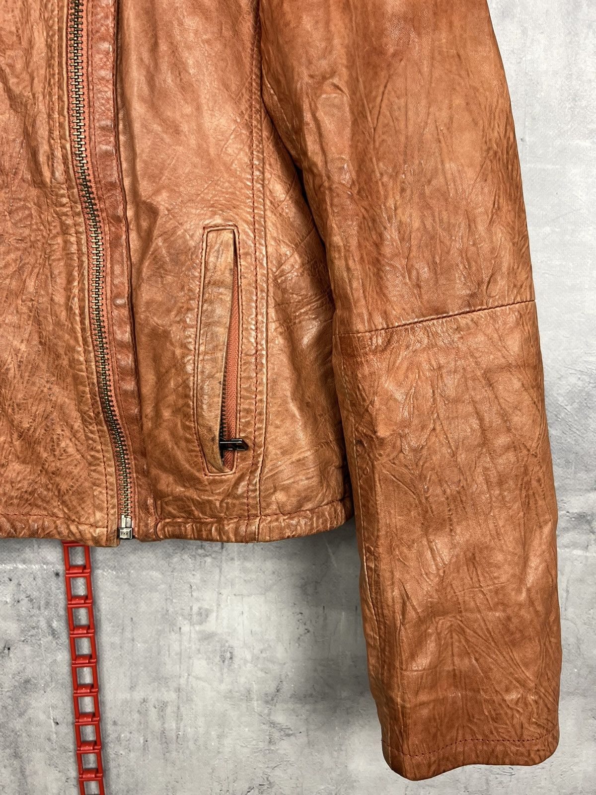 Allsaints All Saints Spitalfields Jacks Place Leather Jacket WMNS US8 Size M / US 6-8 / IT 42-44 - 8 Thumbnail