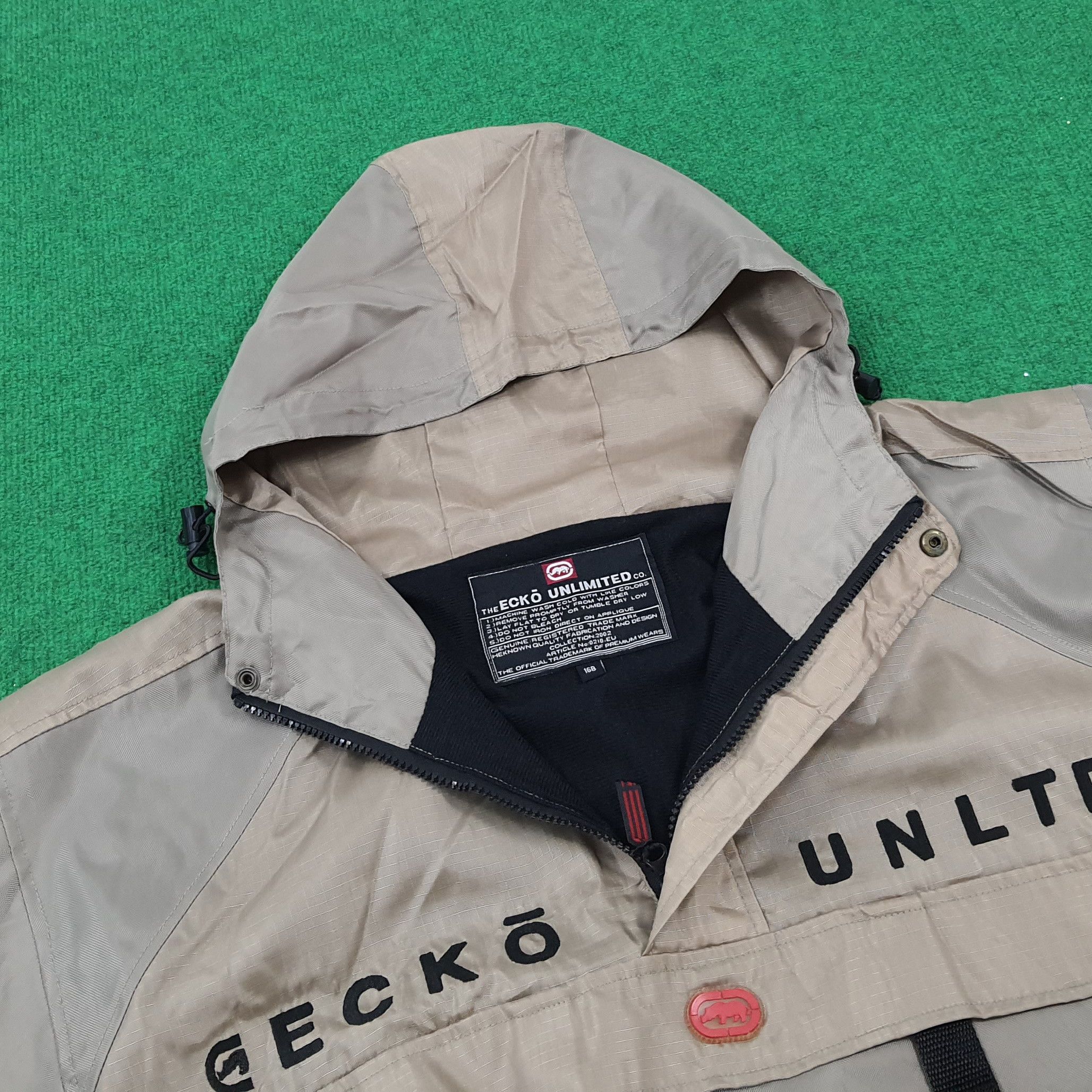 Ecko Unltd. × Vintage Vintage Ecko Unltd. Windbreaker Jacket Size US XXL / EU 58 / 5 - 4 Thumbnail