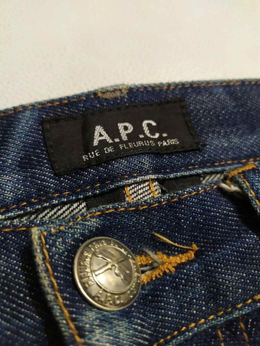 A.P.C. A.P.C Denim Jeans Selvedge Nice Faded Indigo Size US 28 / EU 44 - 6 Thumbnail