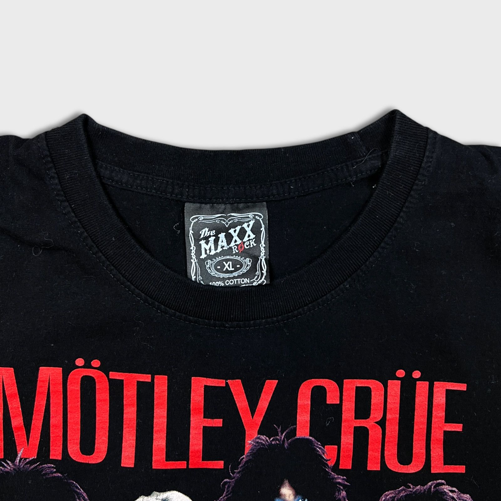 Band Tees × Vintage Y2K Motley Crue T Shirt Double Sided Graphic Rock Band Tee Size US XL / EU 56 / 4 - 2 Thumbnail