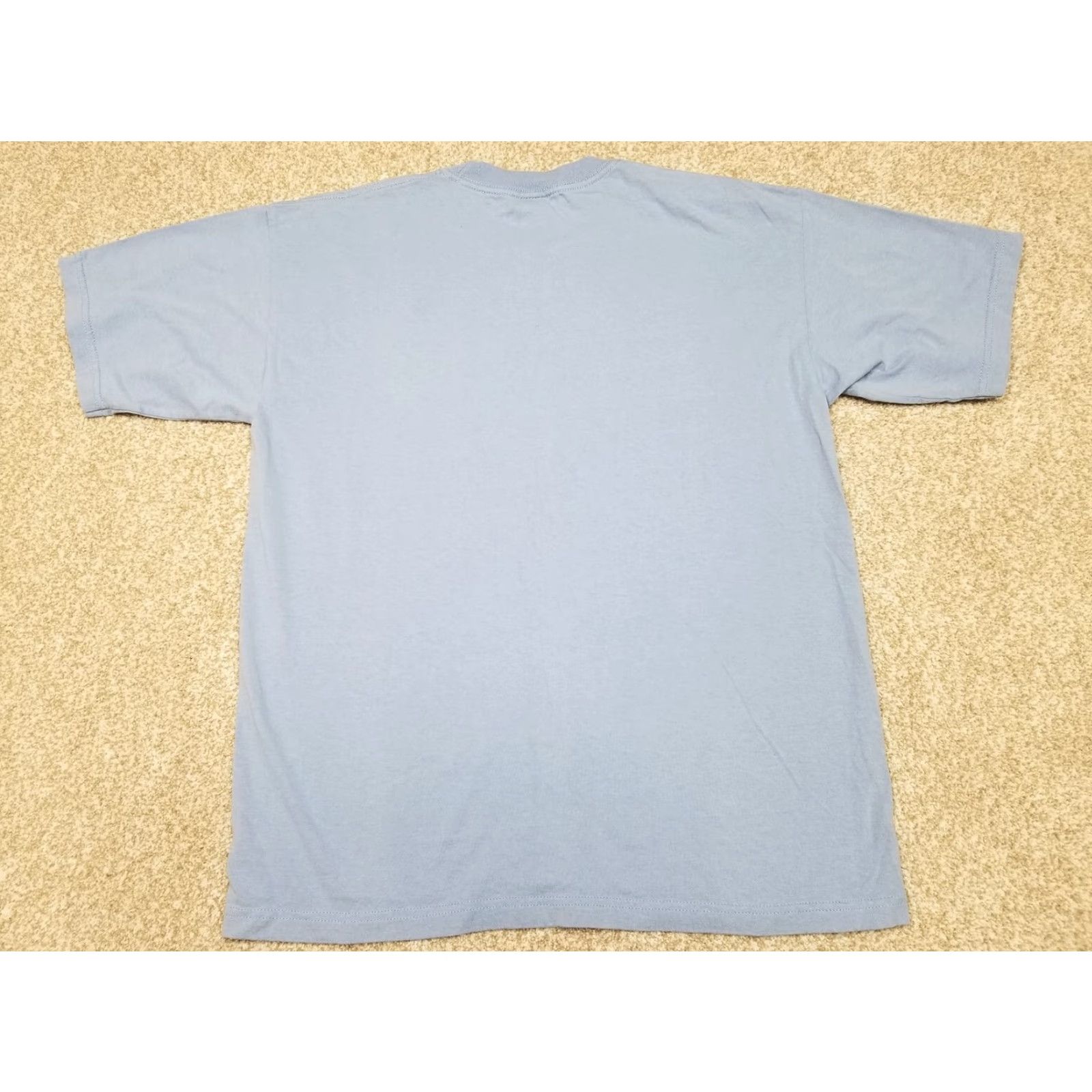 Vintage VINTAGE Bayside T-Shirt Mens XL Blue Crewneck Casual Preshrunk USA Shirt Size US XL / EU 56 / 4 - 5 Thumbnail
