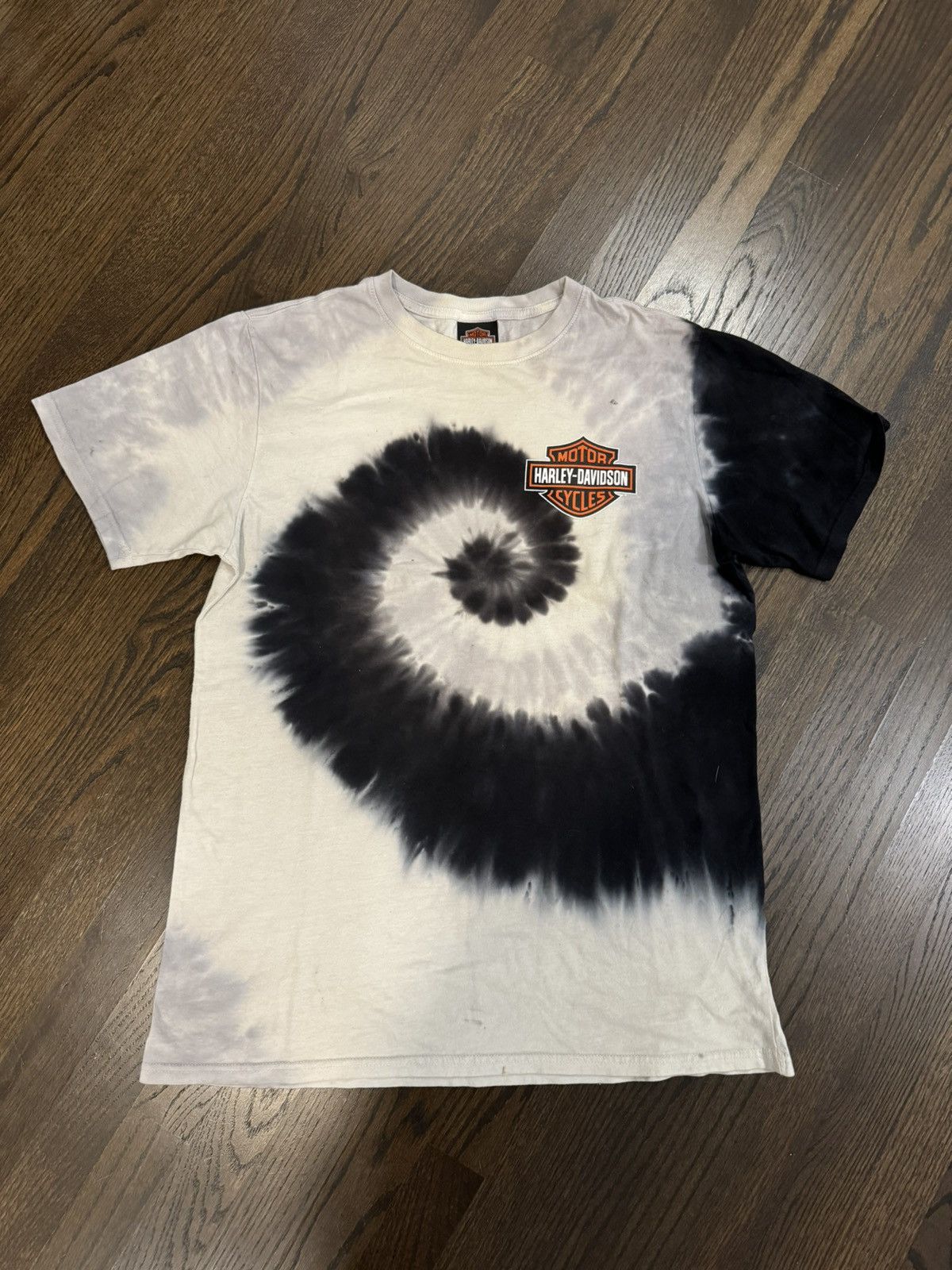 Harley Davidson Y2K Harley Davidson Tie Dye Tee Shirt Size US M / EU 48-50 / 2 - 1 Thumbnail