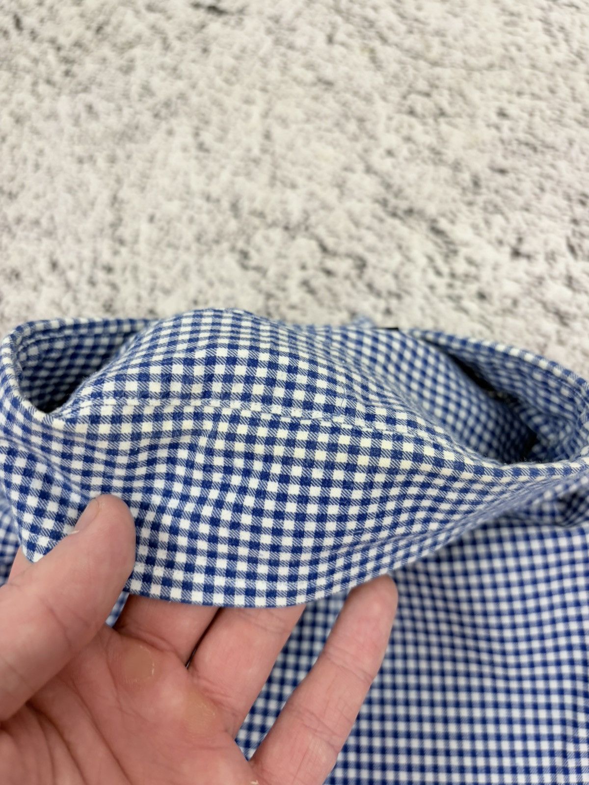 Ralph Lauren Polo Ralph Lauren Blue Gingham Button Down Shirt XL Size US XL / EU 56 / 4 - 9 Thumbnail