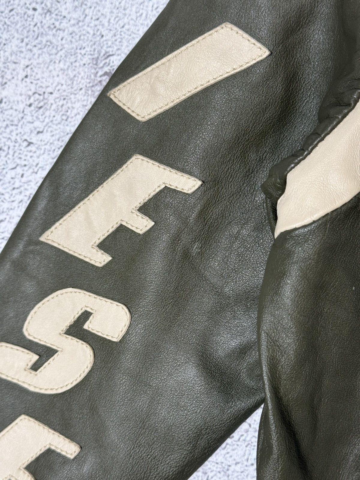 Diesel Vintage Diesel Leather Biker Jacket Big Logo Moto Racing Size L / US 10 / IT 46 - 6 Thumbnail