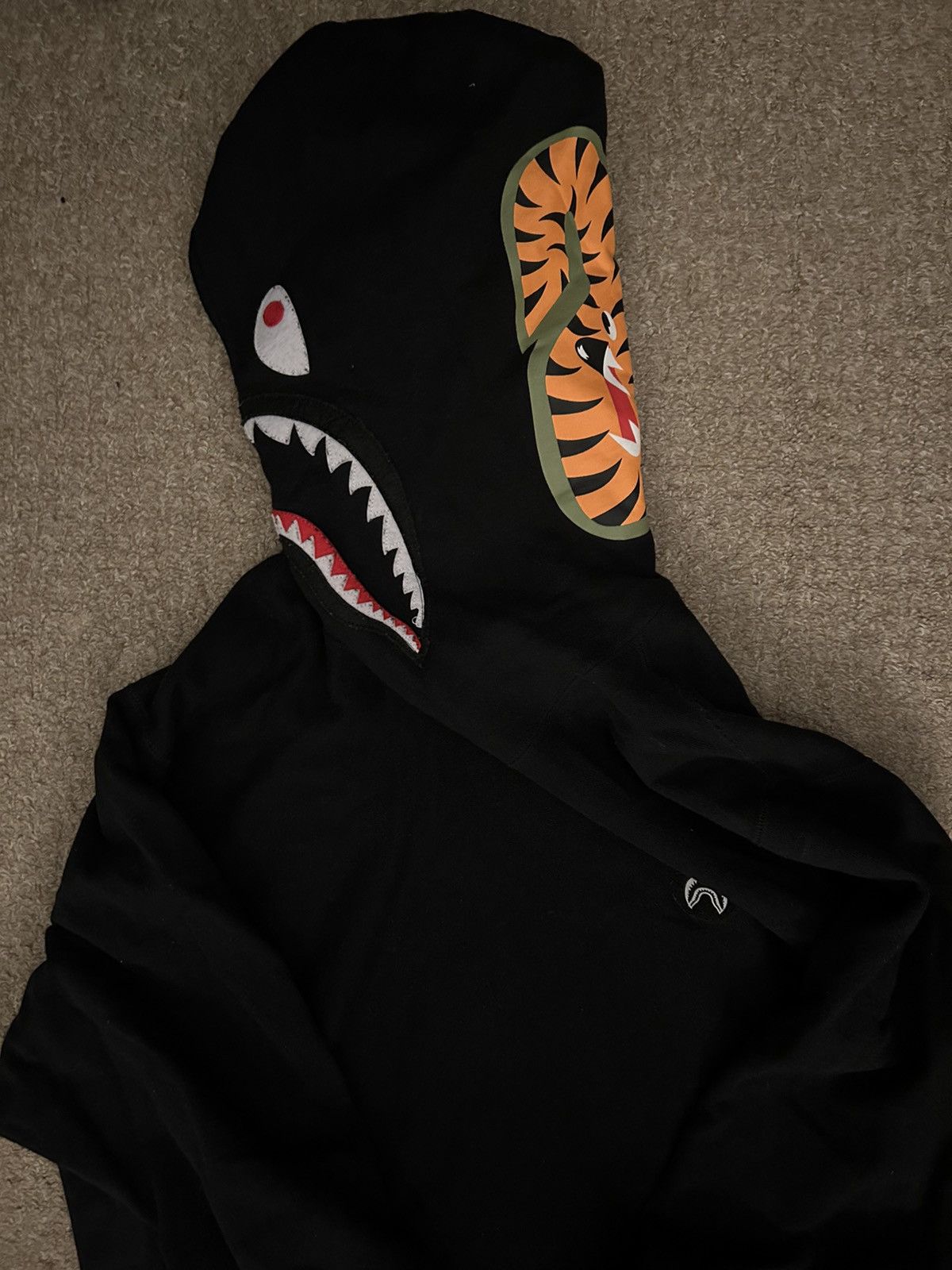 Bape Shark Pullover Hoodie Size US XXL / EU 58 / 5 - 5 Thumbnail