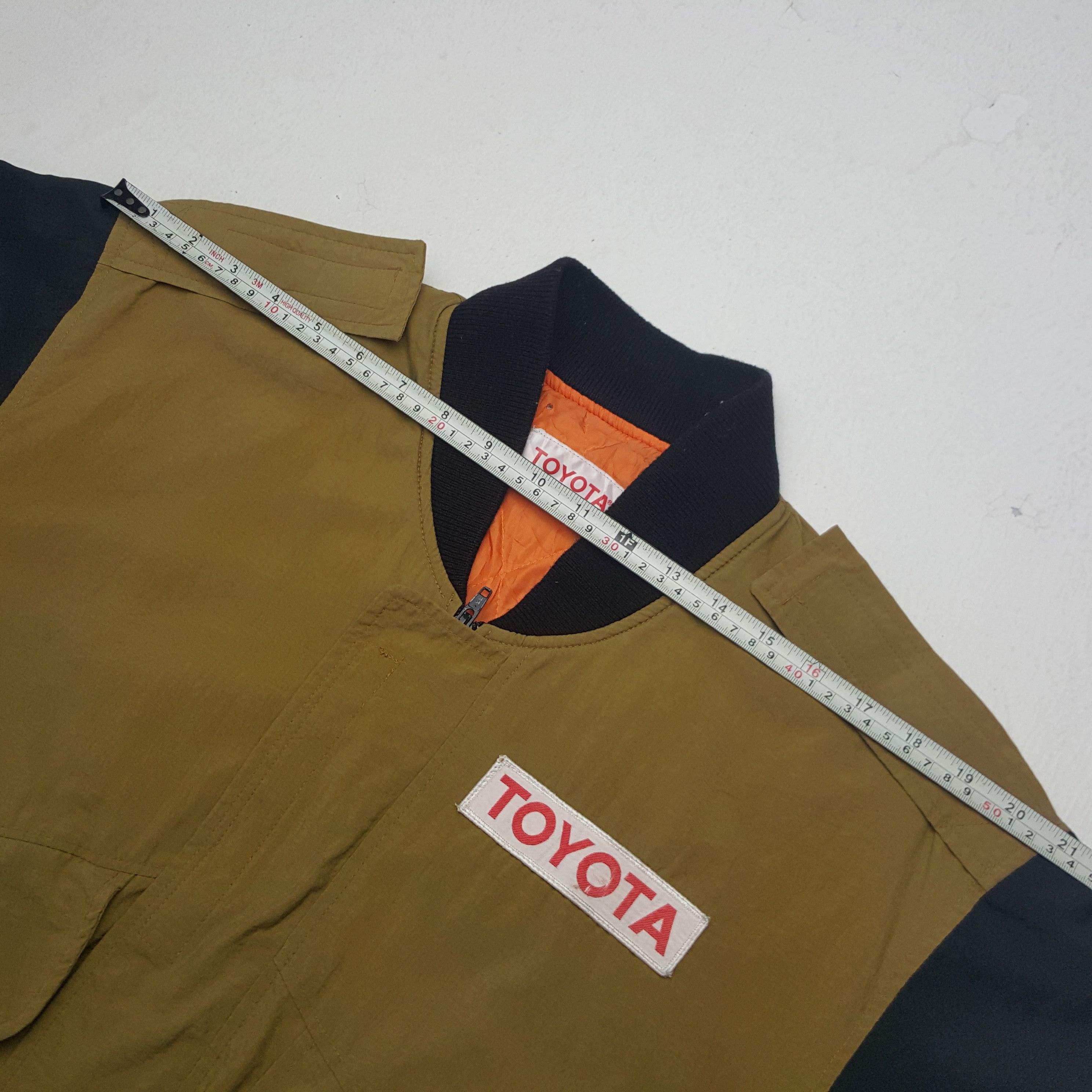Japanese Brand × Vintage Vintage Toyota Racing Team Japanese Bombers Jacket Size US M / EU 48-50 / 2 - 7 Thumbnail