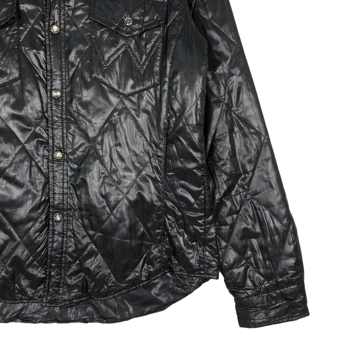 Japanese Brand 🔥Vintage Biker Jacket Wrangler Greens Boro Usa Light Puffer Size US M / EU 48-50 / 2 - 5 Thumbnail