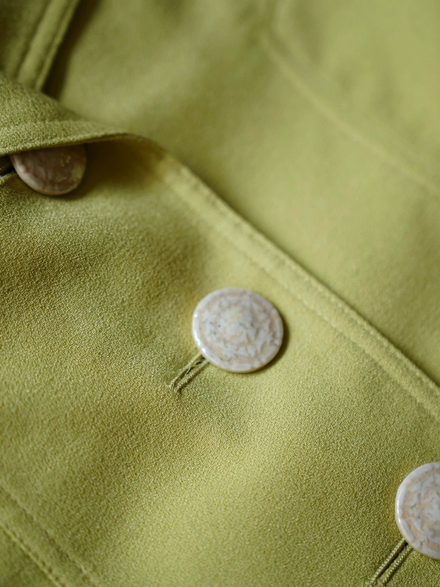 Christian Lacroix Vintage Christian Lacroix 1996 Pale Green Wool Set Size XS / US 0-2 / IT 36-38 - 6 Thumbnail