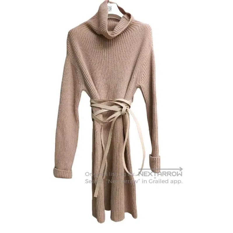 Valentino Valentino Khaki Wool Midi Dress for Women . Size S / US 4 / IT 40 - 1 Thumbnail