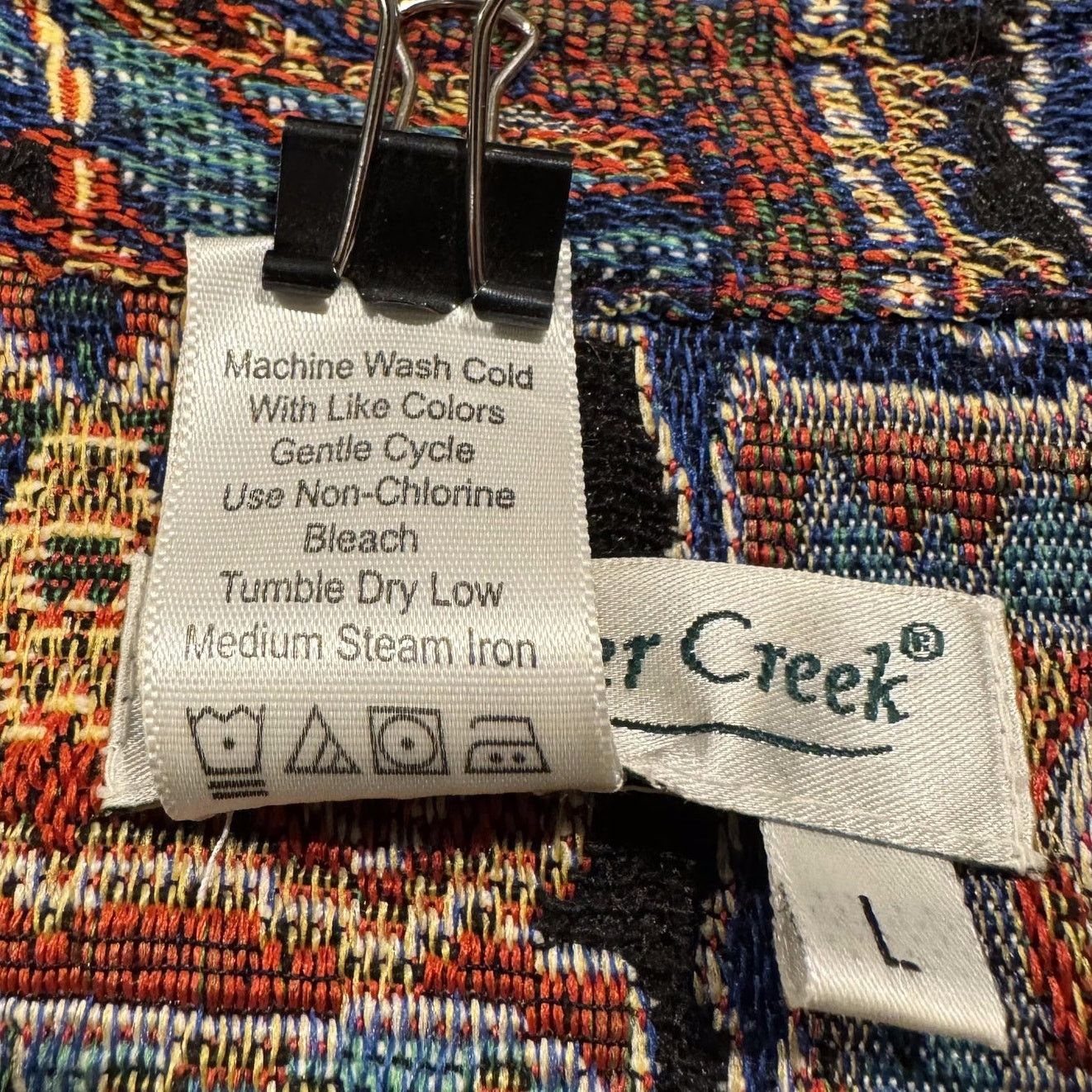 Coldwater Creek Coldwater Creek Tapestry Vest Full Zip L Boho Artsy Folk Size L / US 10 / IT 46 - 5 Thumbnail