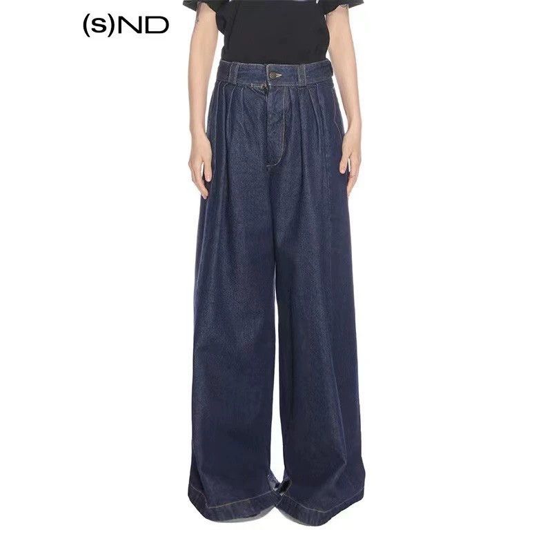 Maison Margiela Maison Margiela Dark Wide-Leg Pants New FR38 Size 27" / US 4 / IT 40 - 5 Thumbnail