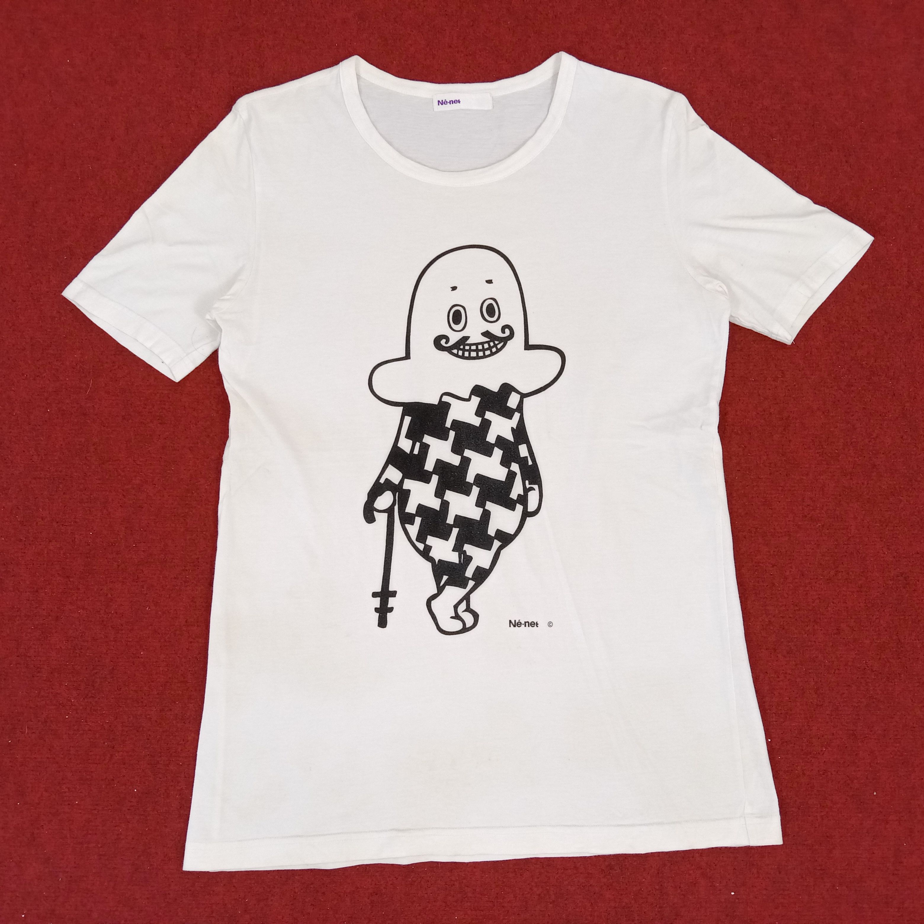 Issey Miyake × Japanese Brand × Ne-Net Ne-Net Japanese Designer Brand Issey Miyake Logo Tshirt Size US S / EU 44-46 / 1 - 1 Thumbnail