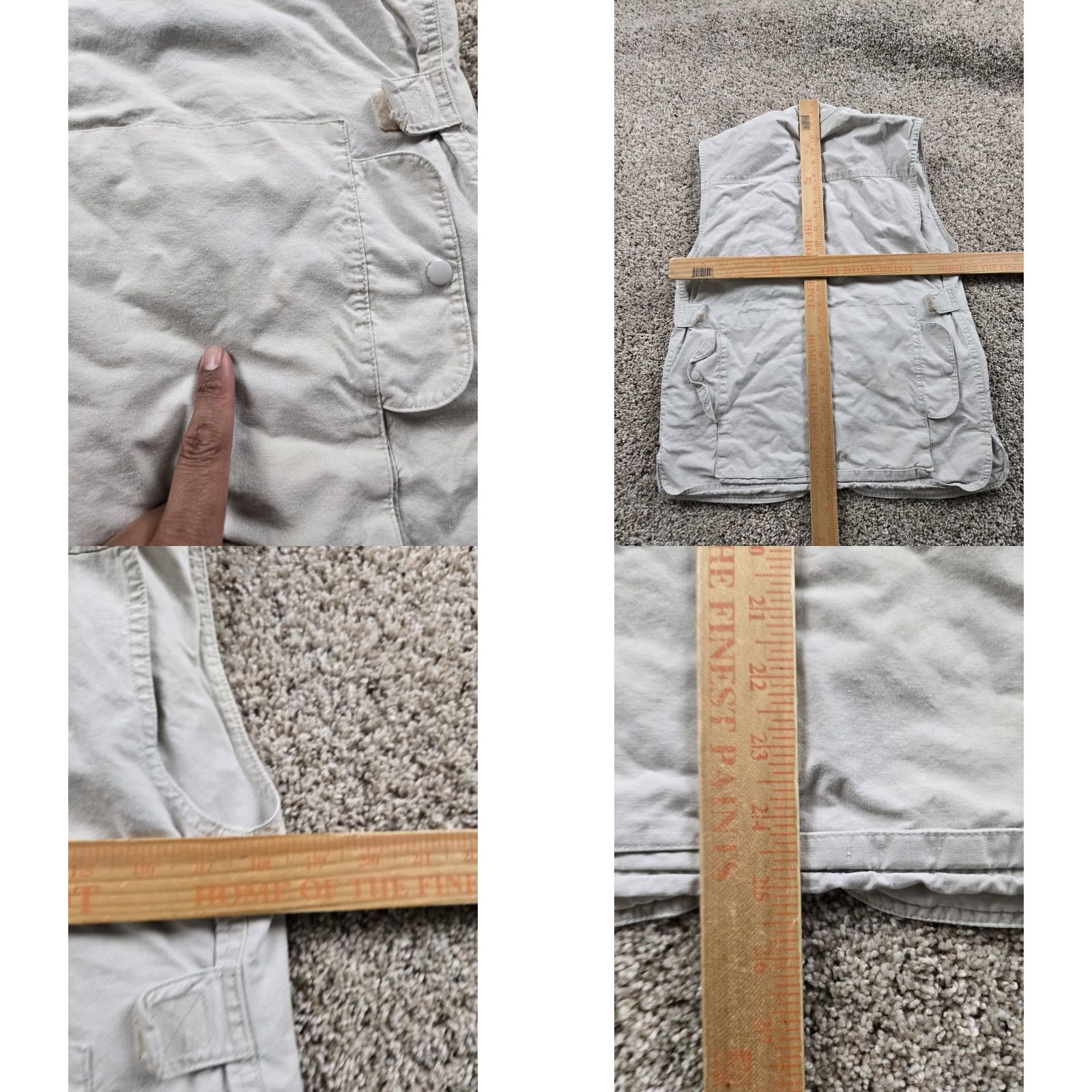 Banana Republic VINTAGE Banana Republic Safari Vest Mens XS Beige Multi Pocket Photographer 90s Size US XS / EU 42 / 0 - 8 Thumbnail