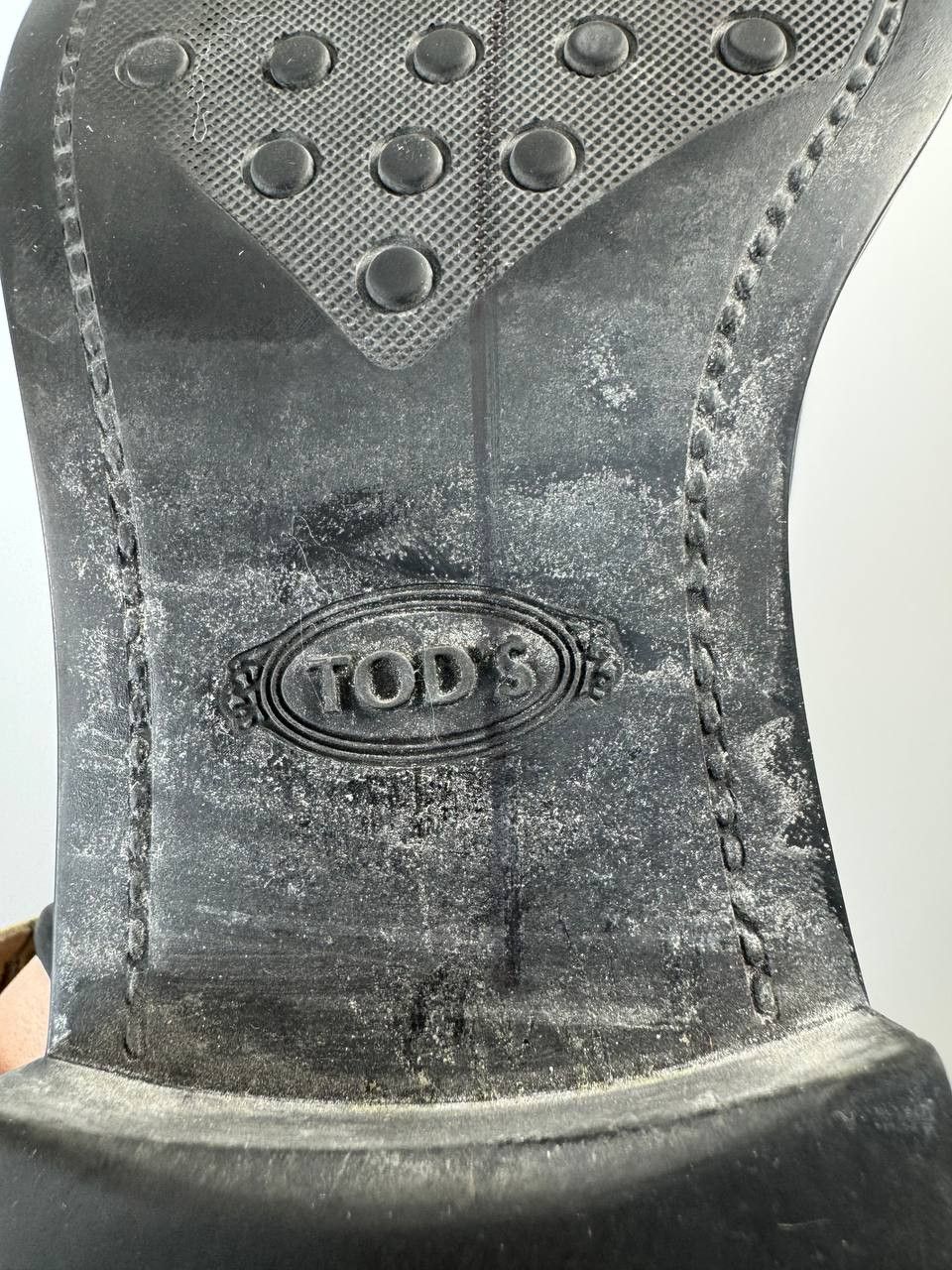 Tod's Tod’s Women’s Leather Riding Boots Black Gold Logo Size 36 Size US 6 / IT 36 - 13 Thumbnail