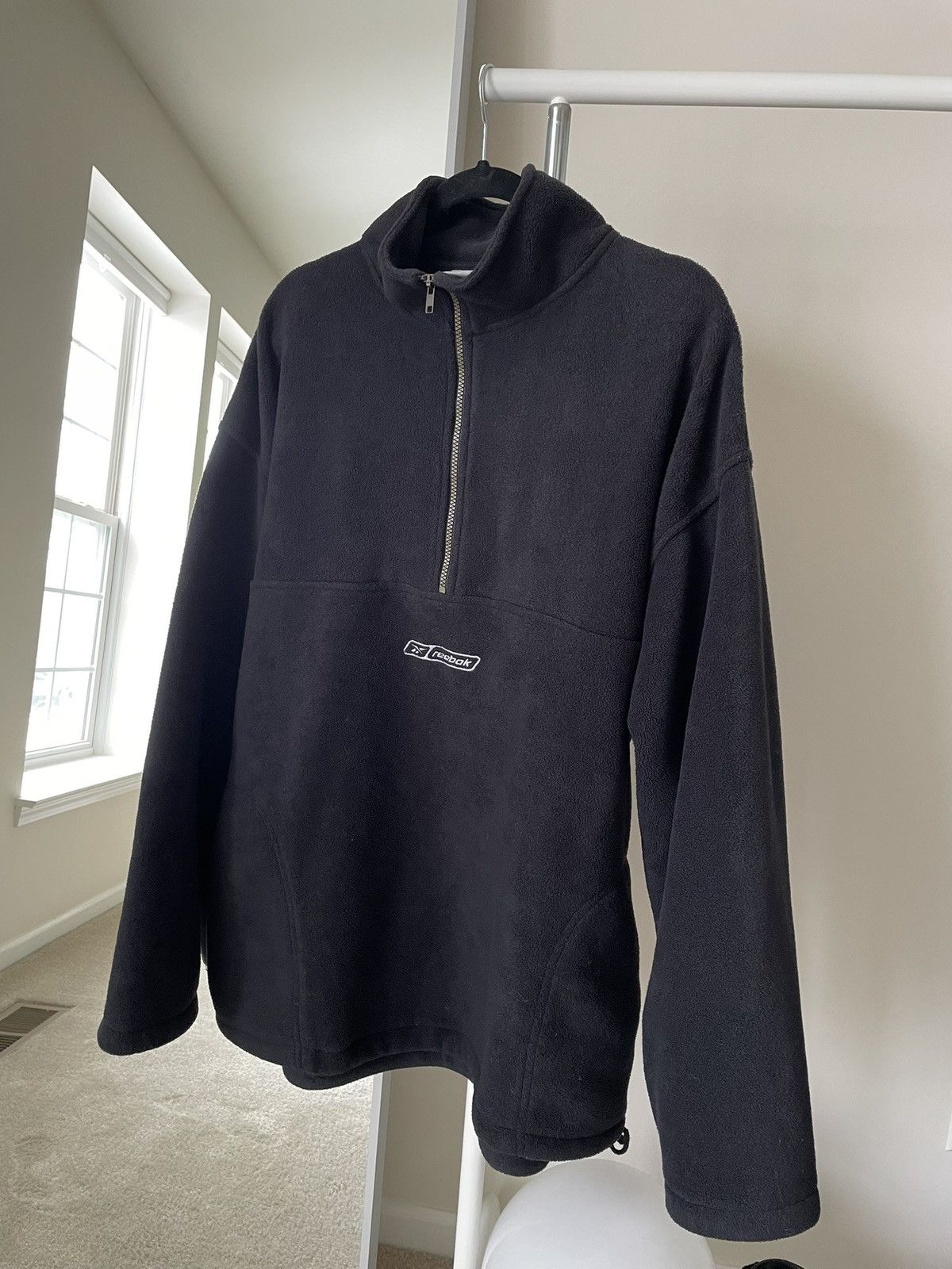 Reebok × Vintage Vintage Reebok Fleece Half Zip Size US XL / EU 56 / 4 - 1 Thumbnail