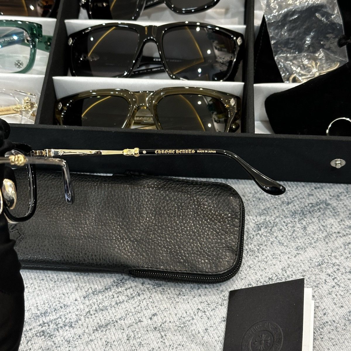 Chrome Hearts CHROME HEARTS STRAPADICTOME EYEGLASSES Size ONE SIZE - 4 Thumbnail