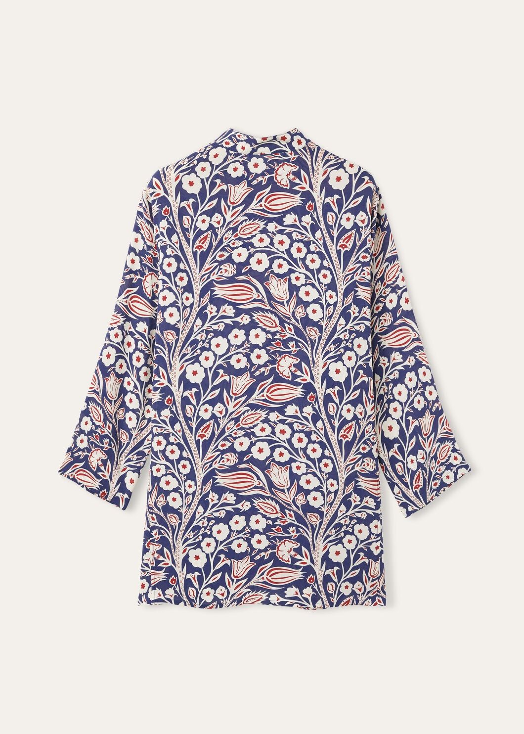 Loro Piana o1srvl11e0725 FAN8192 Sophia Silk Shirt in Multicolor Size XS / US 0-2 / IT 36-38 - 6 Thumbnail