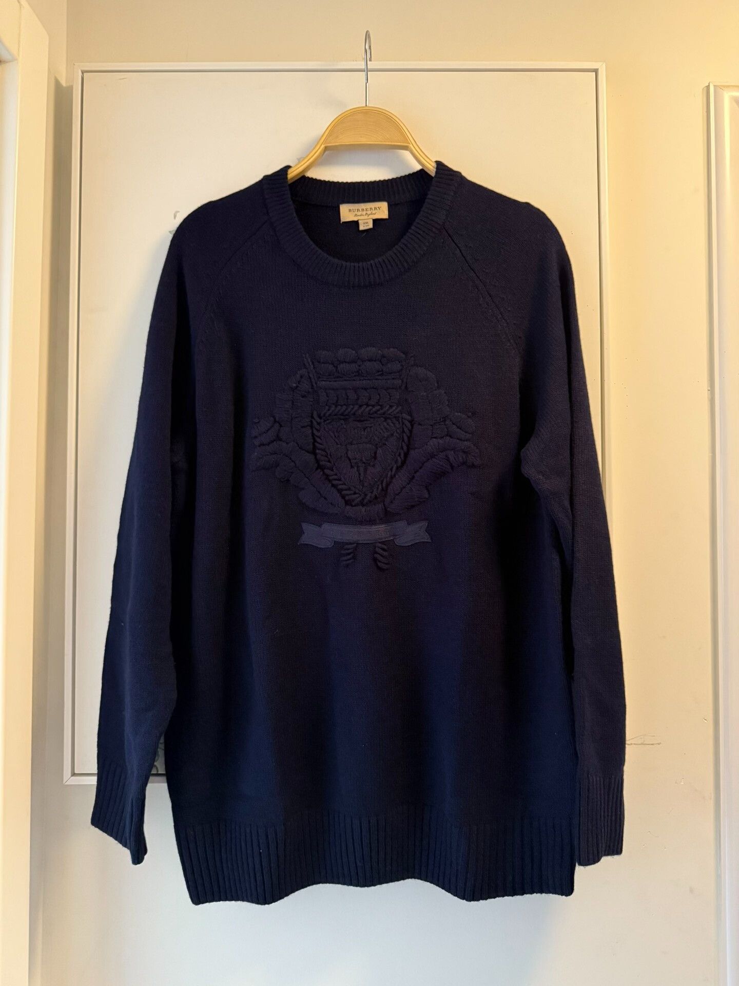 Burberry Burberry Men's Navy Sweater 2XL Size US XXL / EU 58 / 5 - 1 Thumbnail