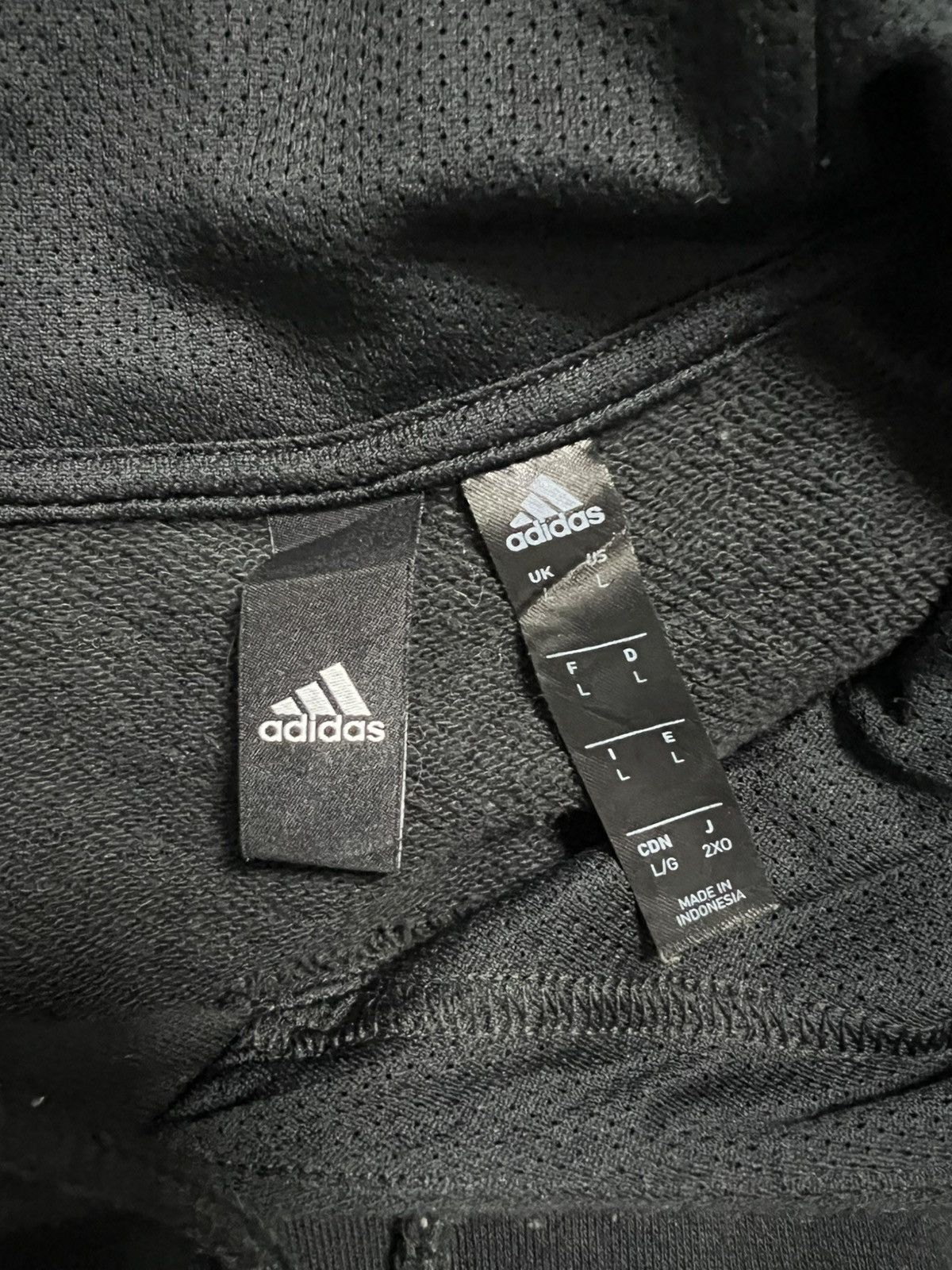 Adidas Adidas black hoodie L sweatshirt Size US L / EU 52-54 / 3 - 2 Thumbnail