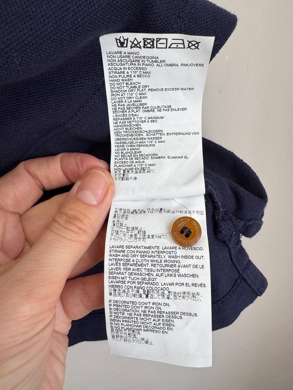 Vivienne Westwood Vivienne Westwood men's polo shirt blue size L Size US L / EU 52-54 / 3 - 6 Thumbnail