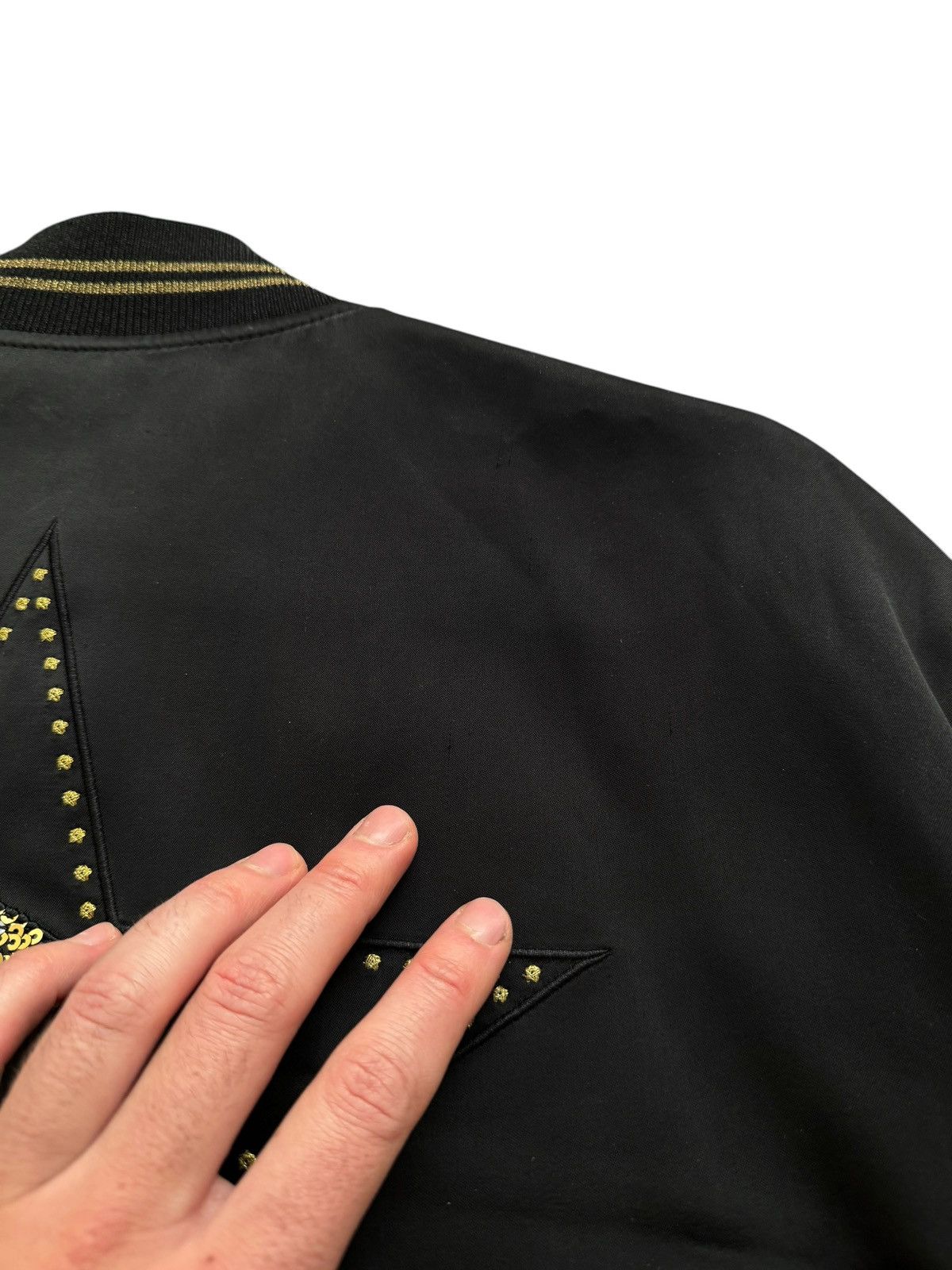 Saint Laurent Paris 2016 Hedi Palladium Collection Teddy Souvenir Bomber Size US M / EU 48-50 / 2 - 9 Thumbnail
