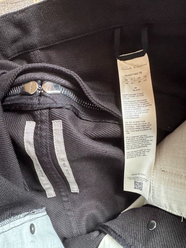 Rick Owens Rick Owens TB zippered pants 2501-Nextarrow Size US 29 - 3 Thumbnail