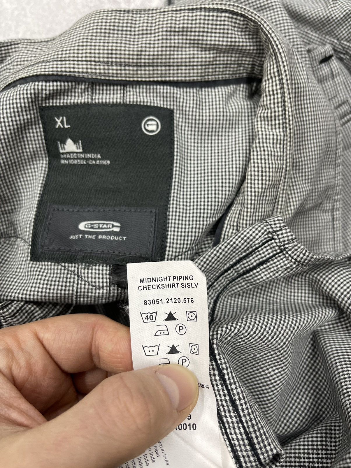 G-Star Vintage G Star Raw 3301 Shirt Big Logo Y2K Size L Size US L / EU 52-54 / 3 - 12 Thumbnail