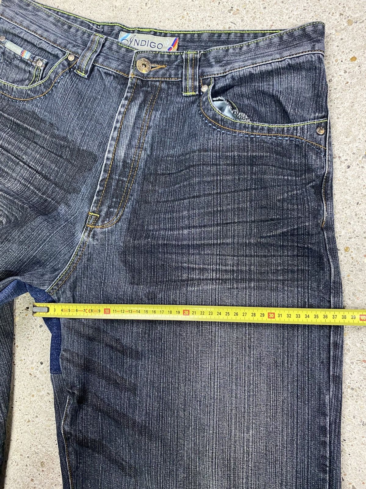 JNCO Indigo 30 vintage denim jeans jnco southpole dragon skate Size US 36 / EU 52 - 13 Thumbnail